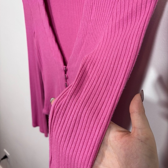Reformation Gellar Knit Top Pink Size XS - Picture 11 of 14